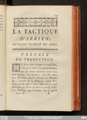 La Tactique D'Arrien, Ouvrage Traduit Du Grec.