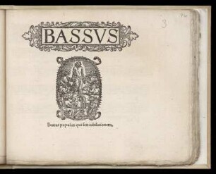 Caspar Othmayer: Epitaphium D. Martini Lutheri. Bassus