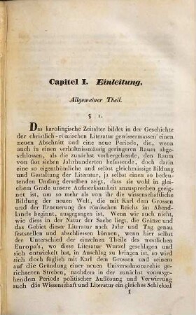 Geschichte der römischen Literatur, 3. Die christlich-römische Literatur des karolingischen Zeitalters