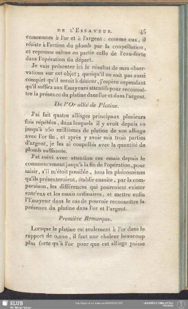 De l'Or allié de Platine