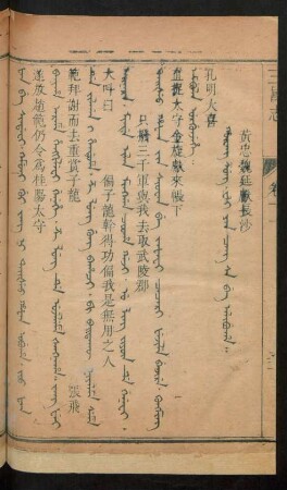 Hûwang zung. wei yan cang sa be alibuha = 黃忠魏延獻長沙
