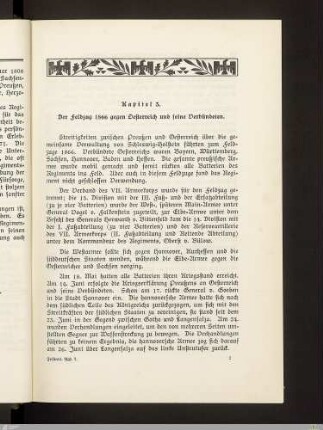 Kapitel 3. Der Feldzug 1866 gegen Österreich und seine Verbündeten