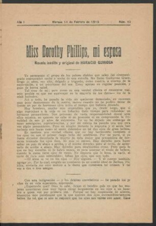 Miss Dorothy Phillips, mi esposa