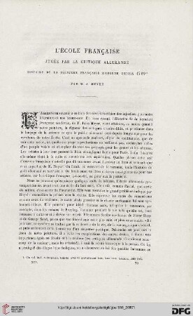 25: L' école française jugée par la critique allemande : histoire de la peinture française moderne depuis 1789