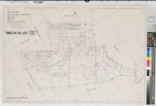 Dülmen, Stadt und Kspl., Haus Dülmen (Dülmen), Umlegung Dülmen, Reinkarte Dülmen Stadt Flur 24
