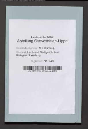 Grundstückskaufverträge des Jodocus Arendes in Borgentreich