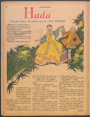Hada : Cuento para los niños por la Tía Pompón