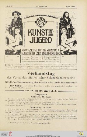 Verbandstag des Verbandes süddeutscher Zeichenlehrervereine und Mitglieder-Versammlung des Vereins württemb. Zeichenlehrer