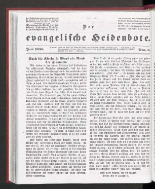 Juni 1856. Nro. 6