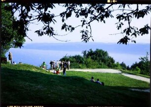 Überlingen: Blick von der Halde auf den Überlinger See und den Bodanrücken