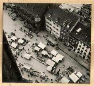 Blick vom Münsterturm in Freiburg im Breisgau
