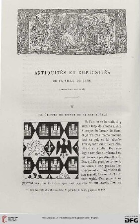 2. Pér. 21.1880: Antiquités et curiosités de la ville de Sens, 3