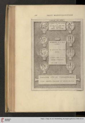 Bellvm civile philippense cvm Brvto, Cassio et Conivratis