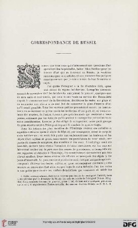 4. Pér. 15.1919: Correspondance de Russie