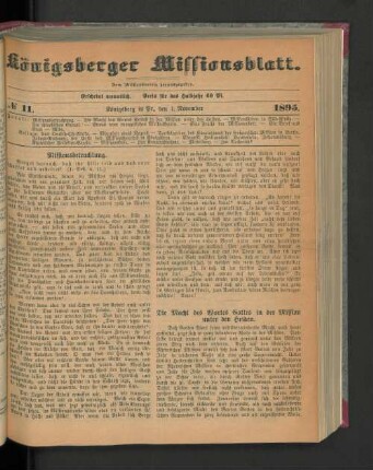 No 11. 1895.