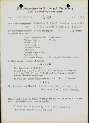 Weisshaupt, Josef