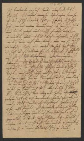 Brief an Gottfried Weber : o.D. [mutmaßlich nach 27.2. oder vor 20.06. 1811.]