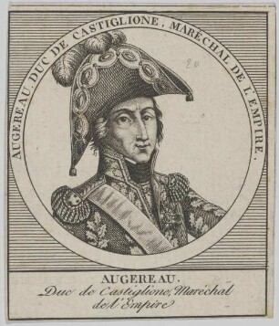 Bildnis des Pierre François Charles d'Augereau