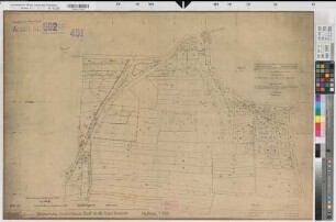 Sendenhorst (Sendenhorst), Flurbereinigung Sendenhorst, Bl. 33 Schätzungskarte Sendenhorst Stadt Flur 1,2
