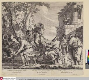 [Johannes der Evangelist und seine Anhänger; S. Jean l'evangéliste et ses disciples]