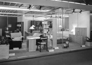 Ausstellungskojen des VEB Möbelkombinat Ribnitz-Damgarten
