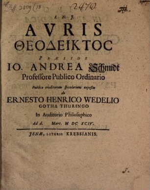 Auris Theodeiktos