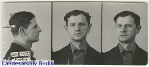 Kriminalpolizeiliche Strafakte Willi Hadrosseck (*21.02.1894), auch Willy Hadrossek
