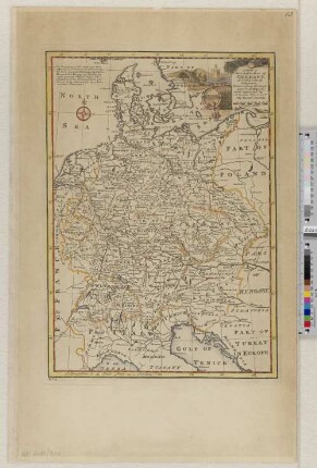 A New & Accurate Map Of Germany, Divided into its Circles