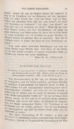 15-19 Kirchenhistorische Theologie
