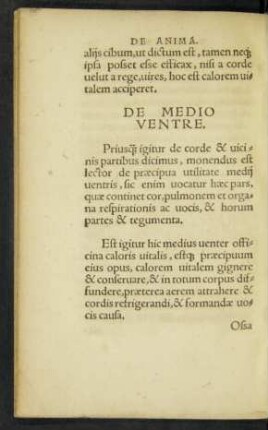 De Medio Ventre.