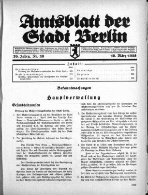 1935,10: Nr. 10, 10. März 1935