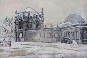 Zwinger im Winter