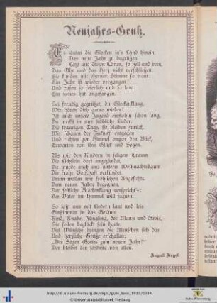 Neujahrs-Gruß.