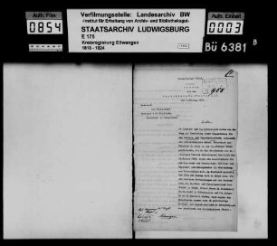 Sattler- und Tapezierinnung für die Oberamtsbezirke Gmünd und Welzheim, Sitz in Gmünd