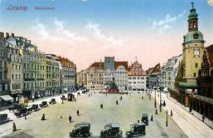 Leipzig. Marktplatz