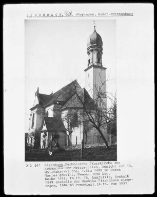 Katholische Wallfahrtskirche Sankt Maria