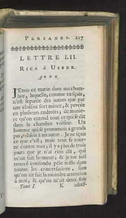 Lettre LII.