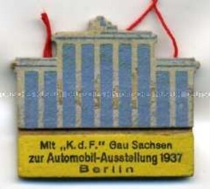 KdF Gau Sachsen, zur Automobilausstellung in Berlin