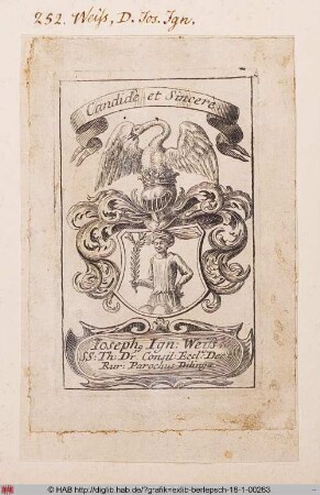Wappen des Joseph Ignaz Weiß