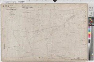 Aplerbeck (Dortmund), Zusammenlegung Aplerbeck, Bl.1 Brouillonkarte I Flur 1,1