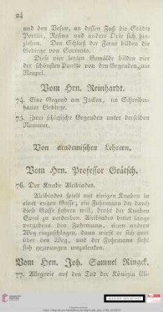 Von academischen Lehrern