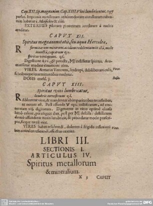 ARTICULUS IV. CAPUT I - XXIV