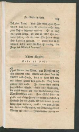 Achtes Kapitel. Rache um Rache.