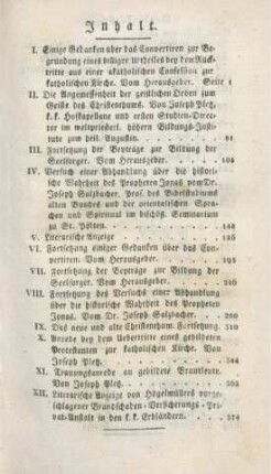 383 Inhaltsverzeichnis