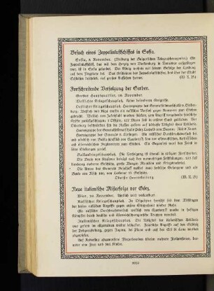 Fortschreitende Verfolgung der Serben.
