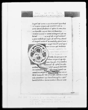 Algerus von Lüttich, de corpore et sanguine domini — Initiale Q, Folio 80 verso