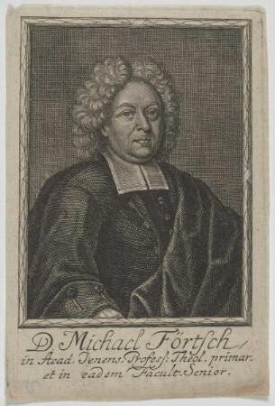 Bildnis des Michael Förtsch