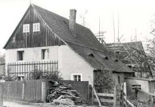Wohnhaus in Nedaschütz : Bauwesen - Exterieur. Ort: Njezdašecy / Nedaschütz. Haus mit Anbau.