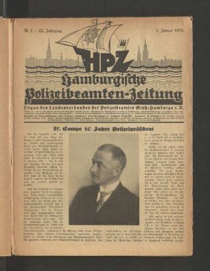 Dr. Campe 10 Jahre Polizeipräsident