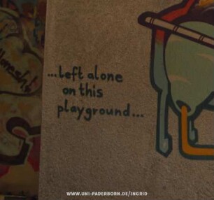...left alone on this playgorund...